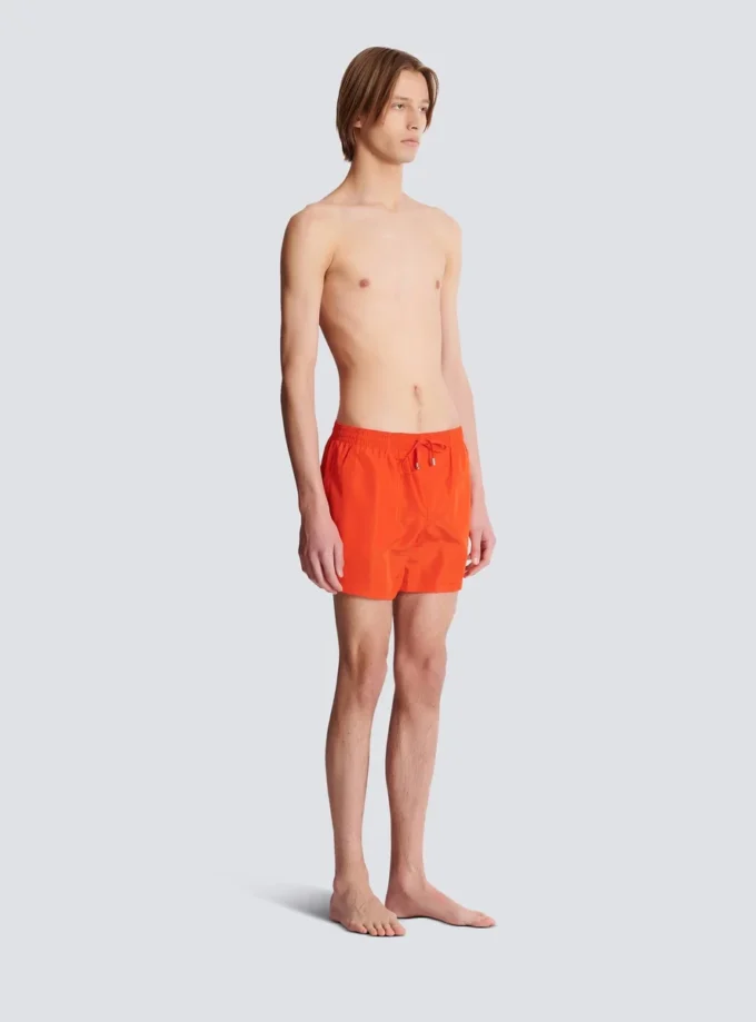 Balmain logo swim shorts Balmain logo swim shorts