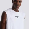 Balmain Paris embroidered vest top Balmain Paris embroidered vest top