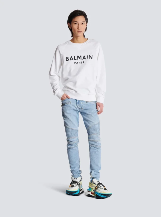 Balmain Paris printed sweatshirt Balmain Paris printed sweatshirt