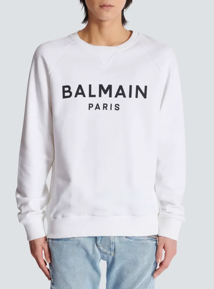 Balmain Paris printed sweatshirt Balmain Paris printed sweatshirt