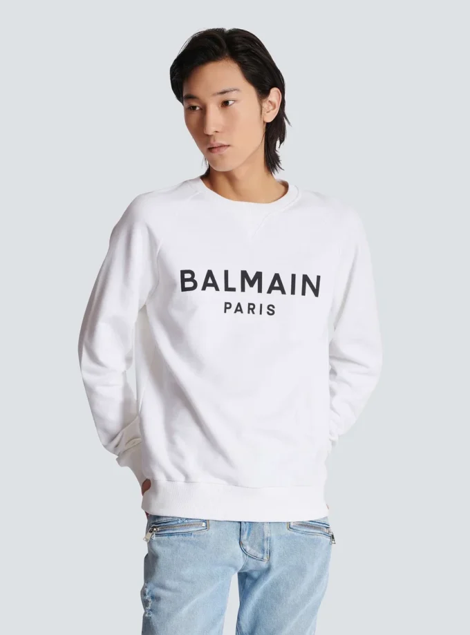 Balmain Paris printed sweatshirt Balmain Paris printed sweatshirt