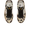 Balmain Swan leopard print suede leather trainers Balmain Swan leopard print suede leather trainers