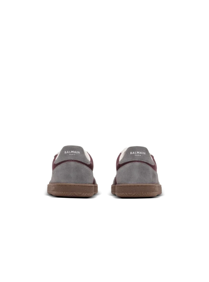 Balmain Swan suede and nylon trainers Balmain Swan suede and nylon trainers
