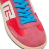 Balmain Swan suede and nylon trainers Balmain Swan suede and nylon trainers