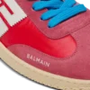 Balmain Swan suede and nylon trainers Balmain Swan suede and nylon trainers