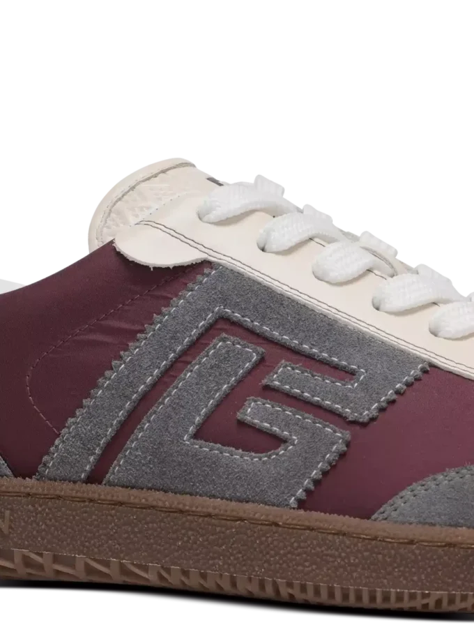 Balmain Swan suede and nylon trainers Balmain Swan suede and nylon trainers