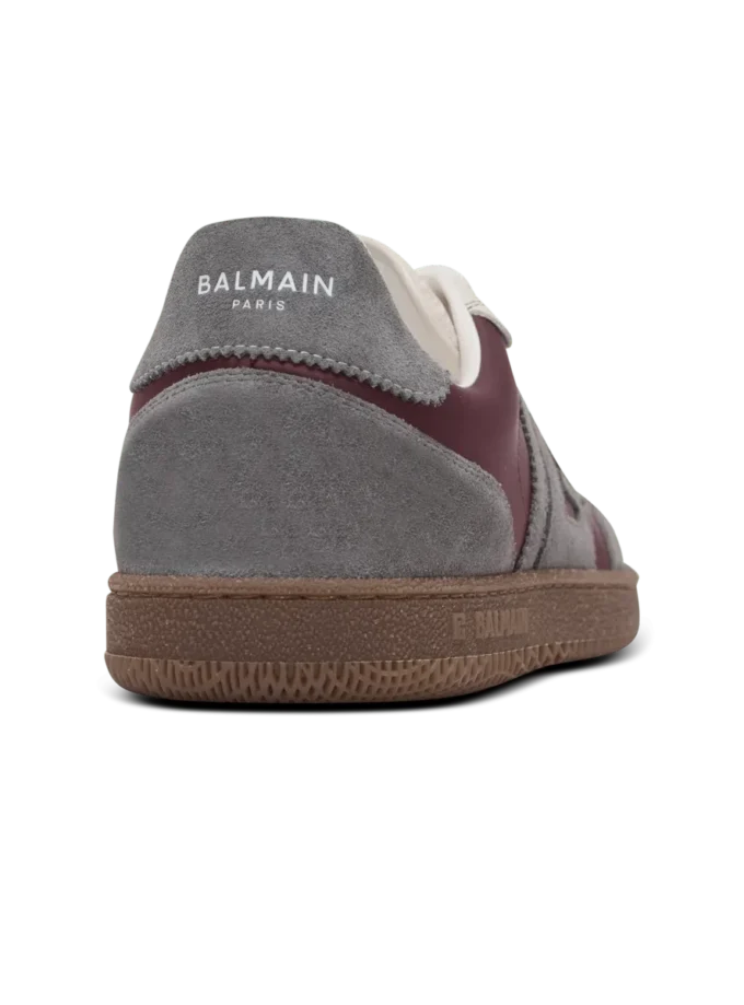 Balmain Swan suede and nylon trainers Balmain Swan suede and nylon trainers