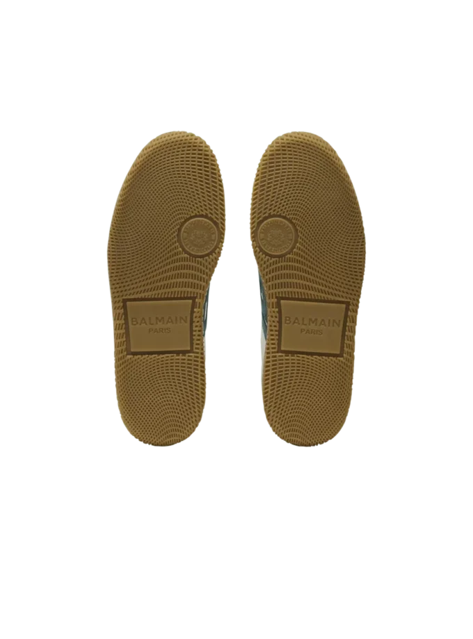 Balmain Swan suede and smooth leather trainers Balmain Swan suede and smooth leather trainers