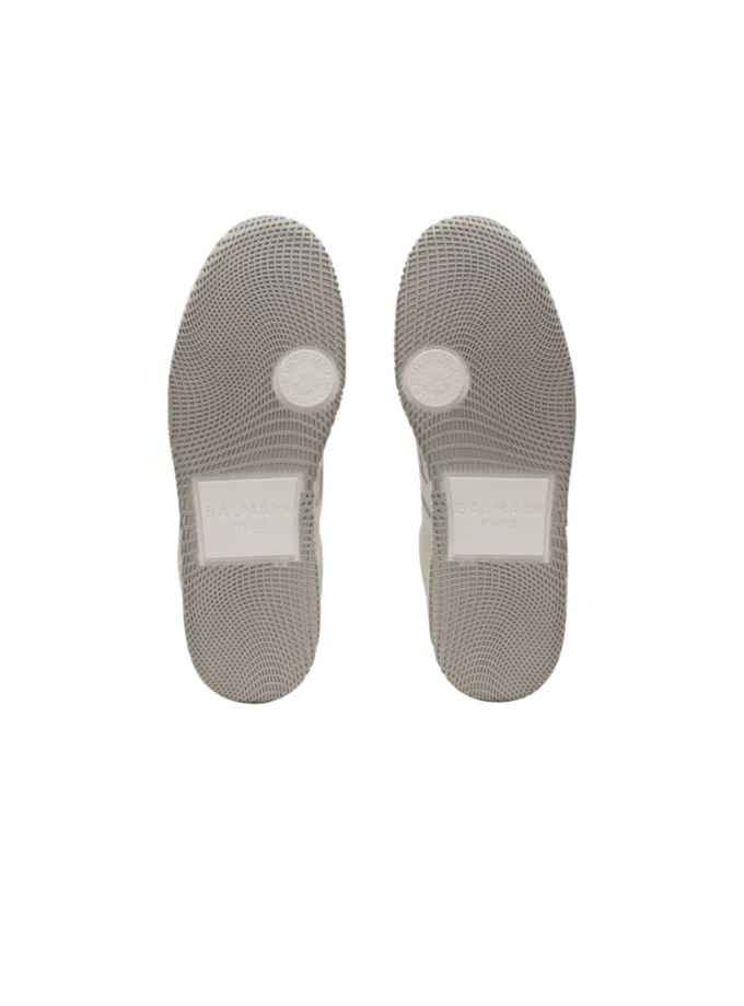 Balmain Swan suede and smooth leather trainers Balmain Swan suede and smooth leather trainers