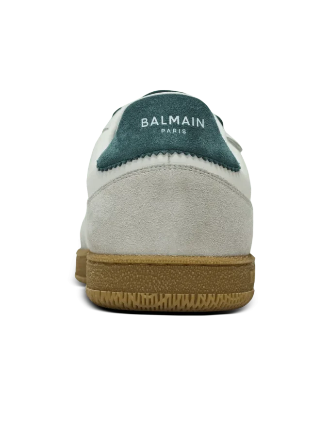 Balmain Swan suede and smooth leather trainers Balmain Swan suede and smooth leather trainers