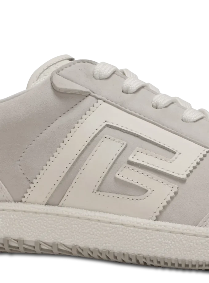 Balmain Swan suede and smooth leather trainers Balmain Swan suede and smooth leather trainers