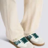 Balmain Swan suede and smooth leather trainers Balmain Swan suede and smooth leather trainers