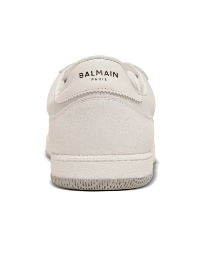 Balmain Swan suede and smooth leather trainers Balmain Swan suede and smooth leather trainers