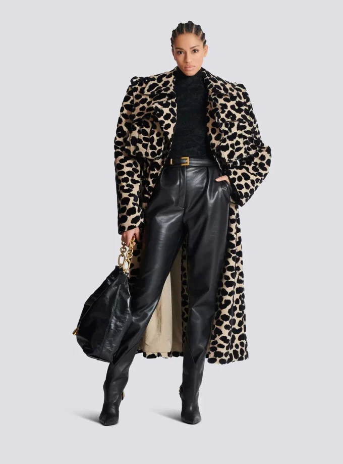 Baroque pattern long-sleeved top
