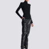 Baroque pattern long-sleeved top