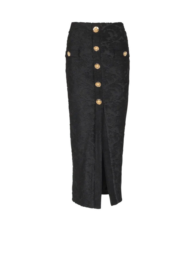 Baroque pattern midi skirt Baroque pattern midi skirt