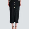 Baroque pattern midi skirt Baroque pattern midi skirt