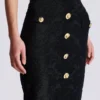 Baroque pattern midi skirt Baroque pattern midi skirt