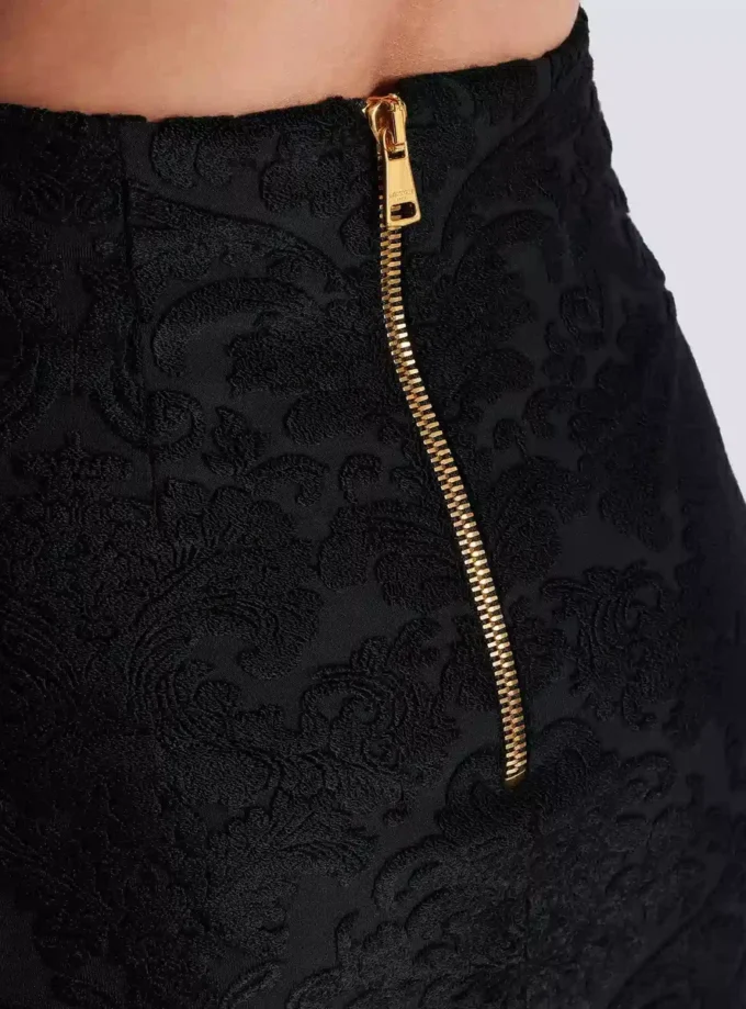 Baroque pattern midi skirt Baroque pattern midi skirt