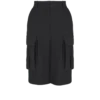 Bermuda shorts in grain de poudre wool Bermuda shorts in grain de poudre wool