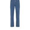 Blue denim straight-cut jeans Blue denim straight-cut jeans