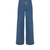 Blue denim wide-leg jeans Blue denim wide-leg jeans