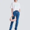 Boxy T-shirt with Balmain Paris Brush print Boxy T-shirt with Balmain Paris Brush print
