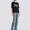Boxy T-shirt with Balmain Paris Brush print Boxy T-shirt with Balmain Paris Brush print