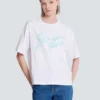 Boxy T-shirt with Balmain Paris Brush print Boxy T-shirt with Balmain Paris Brush print