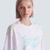 Boxy T-shirt with Balmain Paris Brush print Boxy T-shirt with Balmain Paris Brush print