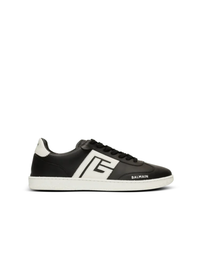 Calfskin Balmain Swan trainers Calfskin Balmain Swan trainers
