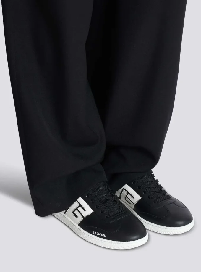 Calfskin Balmain Swan trainers Calfskin Balmain Swan trainers