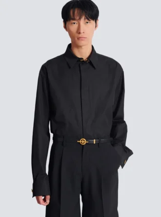 Calfskin T-Bar belt