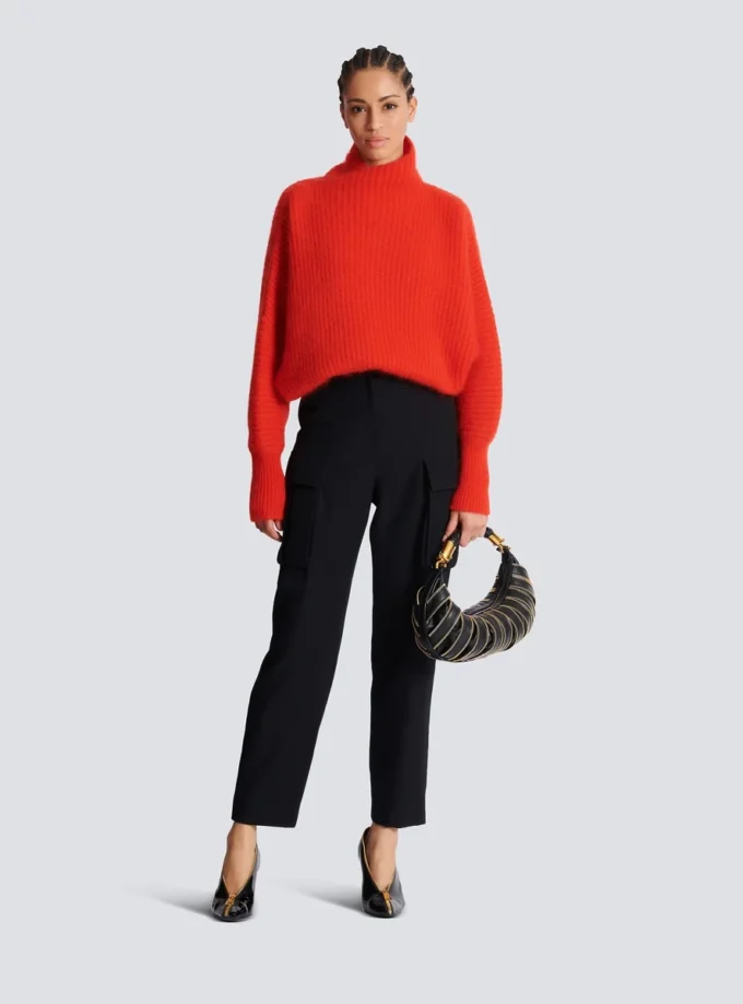 Cargo pants in grain de poudre wool Cargo pants in grain de poudre wool