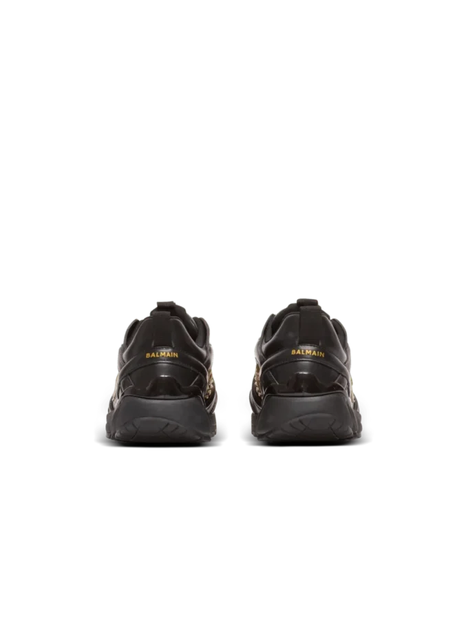 Cosmic Dust glazed leather trainers Cosmic Dust glazed leather trainers