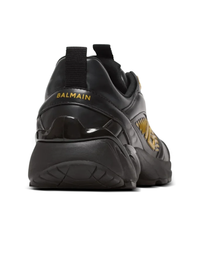 Cosmic Dust glazed leather trainers Cosmic Dust glazed leather trainers