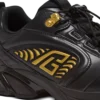 Cosmic Dust glazed leather trainers Cosmic Dust glazed leather trainers