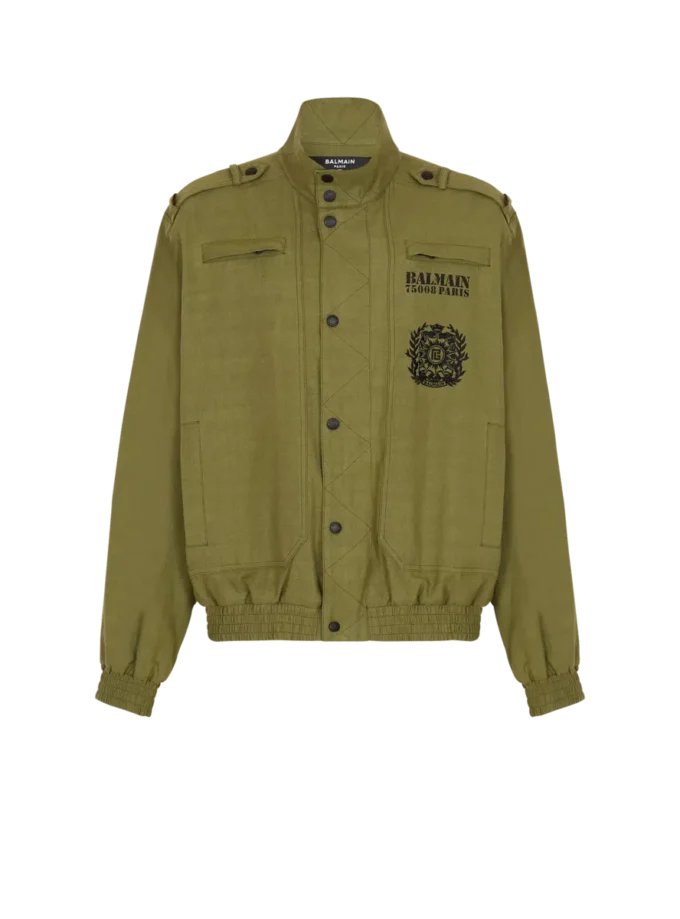 Cotton aviator-style jacket Cotton aviator-style jacket