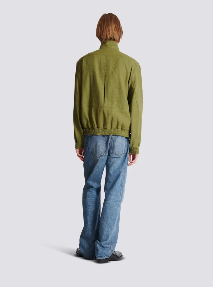 Cotton aviator-style jacket Cotton aviator-style jacket