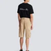 Cotton canvas cargo Bermuda shorts Cotton canvas cargo Bermuda shorts
