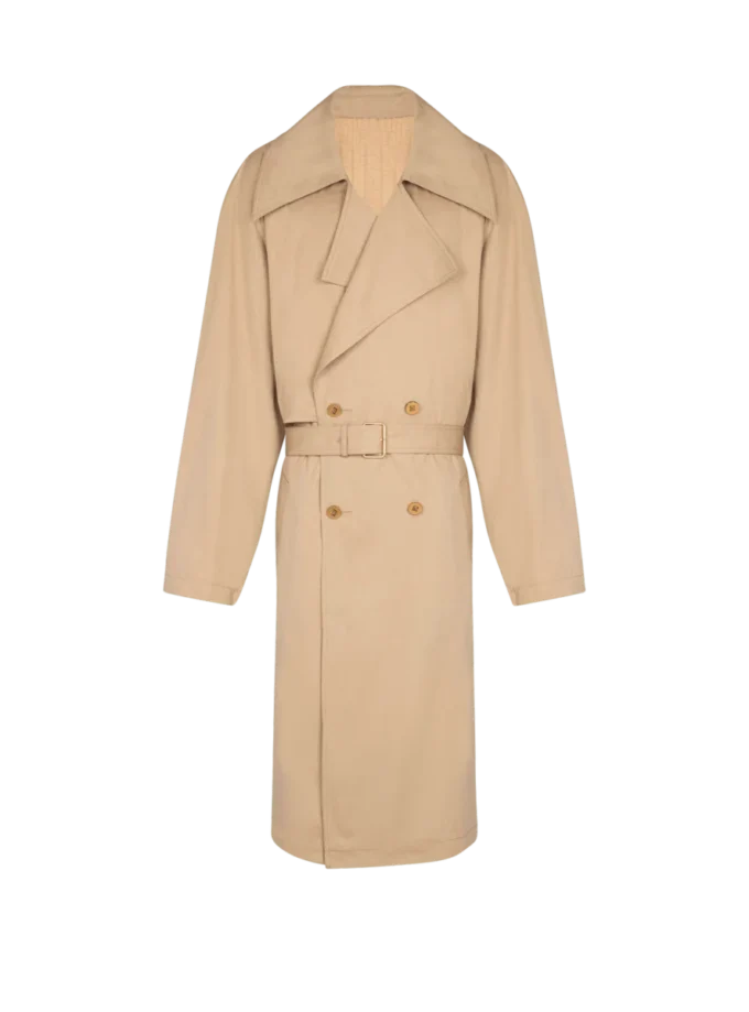 Cotton canvas trench coat Cotton canvas trench coat