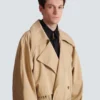 Cotton canvas trench coat Cotton canvas trench coat
