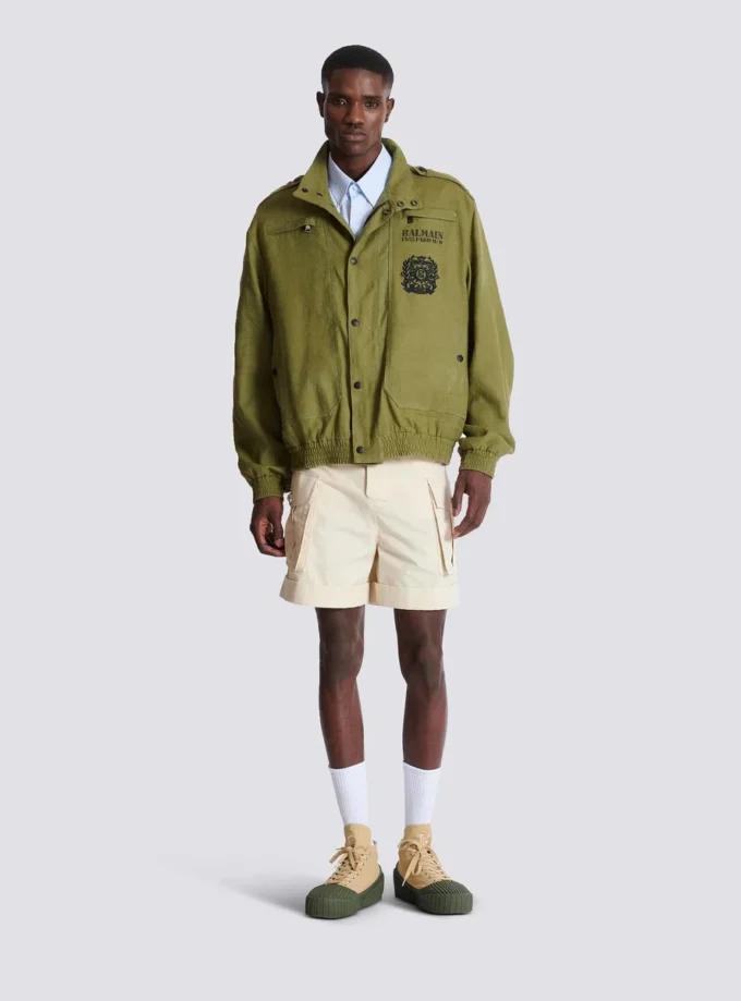Cotton cargo Bermuda shorts Cotton cargo Bermuda shorts