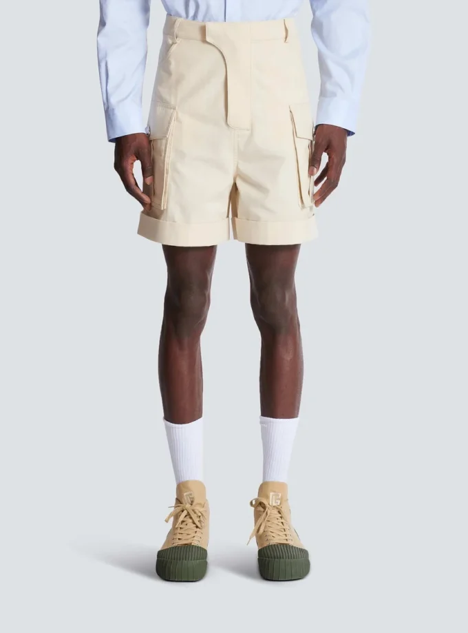 Cotton cargo Bermuda shorts Cotton cargo Bermuda shorts