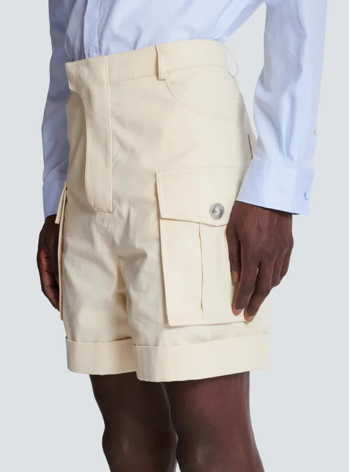 Cotton cargo Bermuda shorts Cotton cargo Bermuda shorts