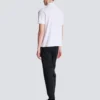 Cotton polo shirt with Écusson print