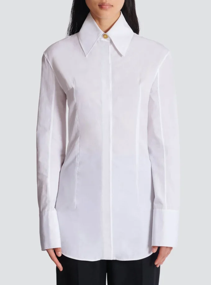 Cotton poplin shirt Cotton poplin shirt