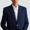 Cotton twill 2-buttons jacket Cotton twill 2-buttons jacket
