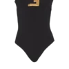Crepe bustier bodysuit with belt detail Crepe bustier bodysuit with belt detail