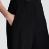 Crepe straight-leg tailored trousers Crepe straight-leg tailored trousers